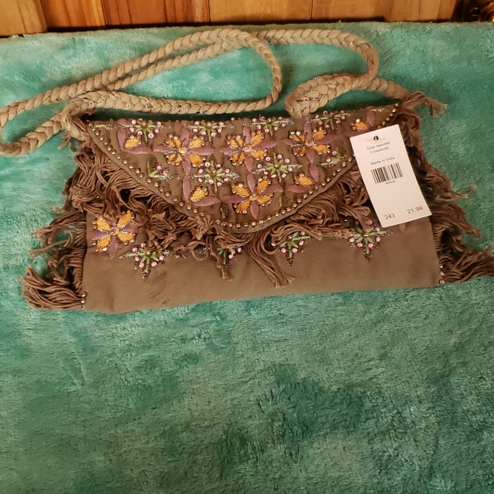 Beaded Crossbody